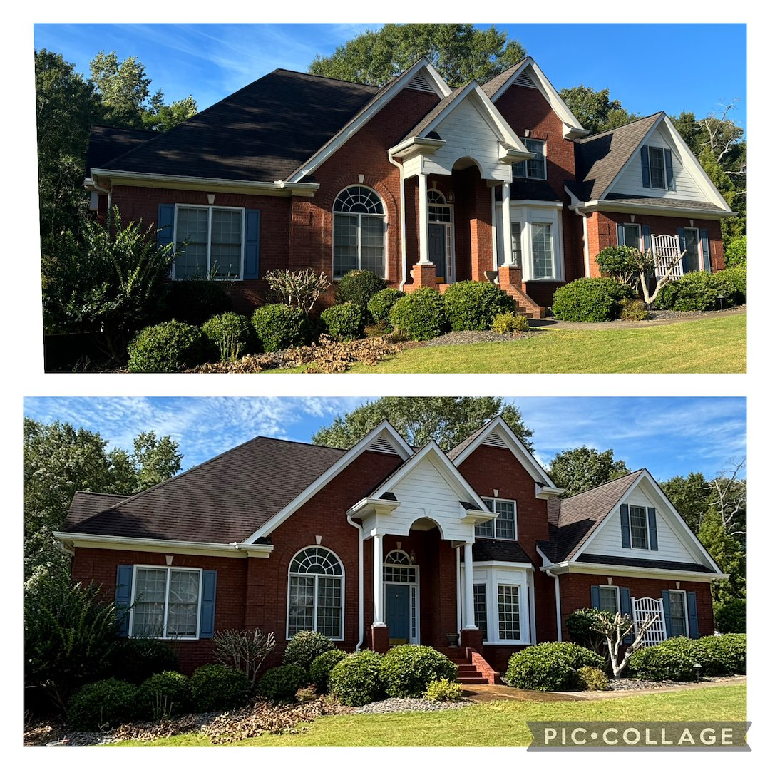 Top Quality House wash performed in Athens,GA